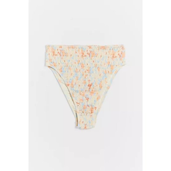 Anthropologie L Space Bitsy Smocked Bikini Bottoms - Picture 1 of 10